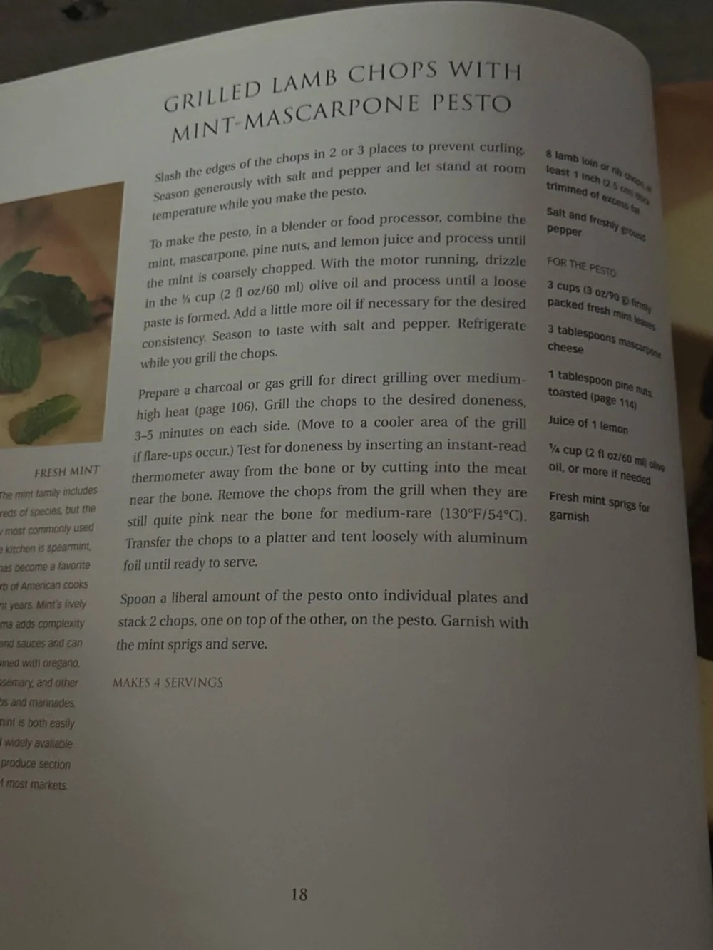 Williams Sonoma Cookbook Page — Brown, White